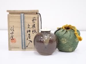 道具 ] - 道具 丹波焼 信水窯造 文琳茶入 □zネットショップ圭 netshop